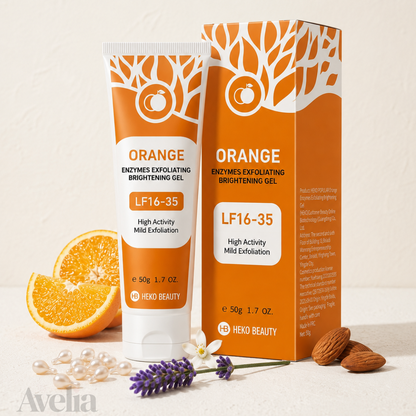 Gel Exfoliante de Naranja  | Piel Suave luminosa y mejorada
